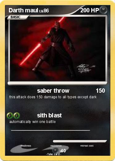 Pokemon Darth maul