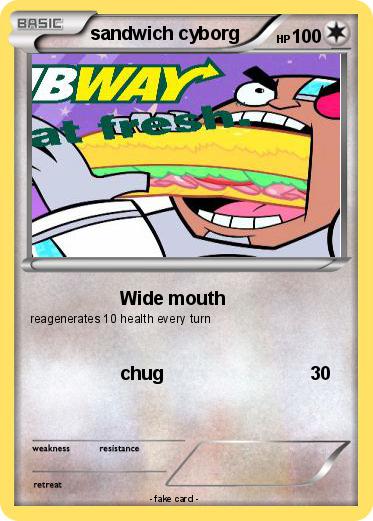 Pokemon sandwich cyborg