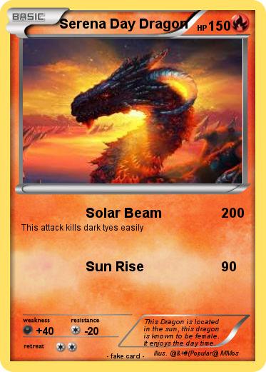 Pokemon Serena Day Dragon