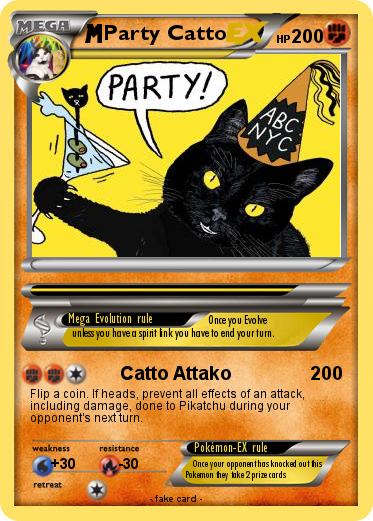 Pokemon Party Catto