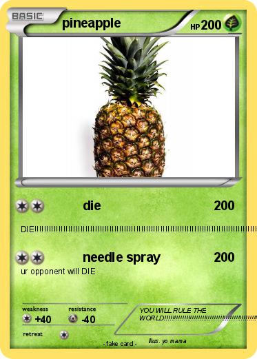 Pokemon pineapple