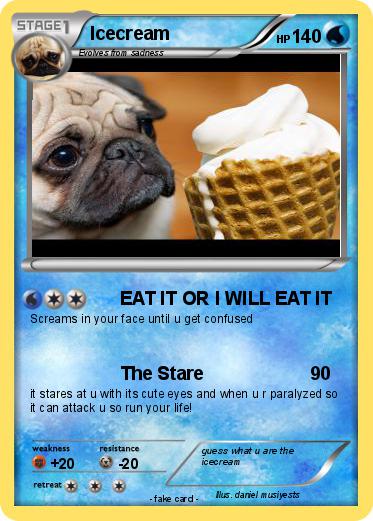 Pokemon Icecream