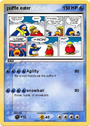 Pokemon puffle eater