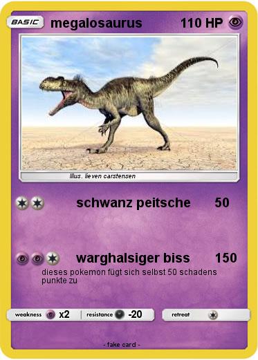 Pokemon megalosaurus