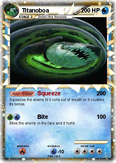 Pokemon Titanoboa
