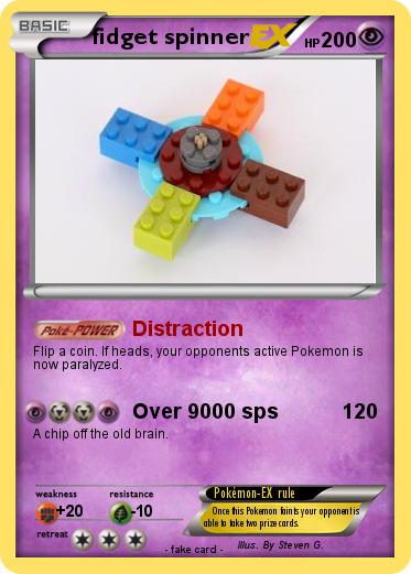 Pokemon fidget spinner