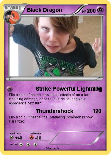Pokemon Black Dragon