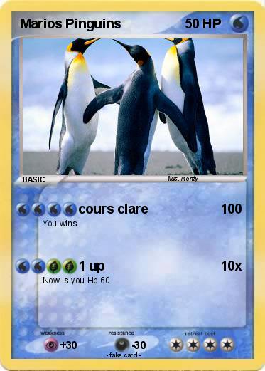 Pokemon Marios Pinguins