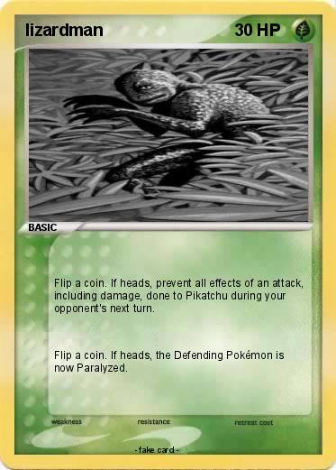 Pokemon lizardman