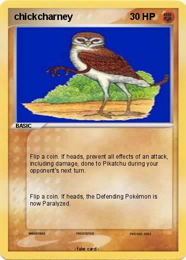 Pokemon chickcharney