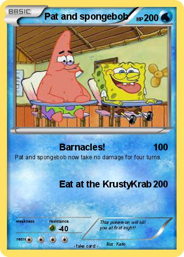 Pokemon Pat and spongebob