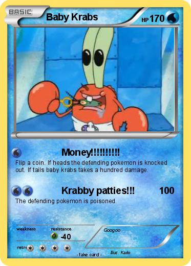 Pokemon Baby Krabs