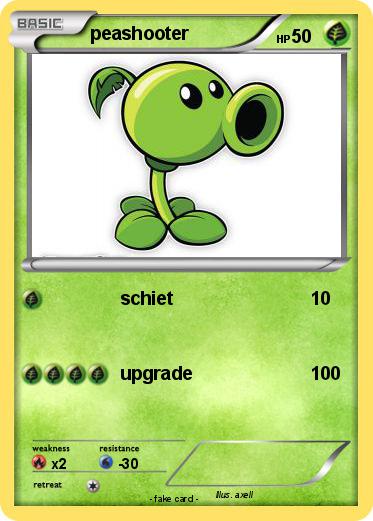Pokemon peashooter