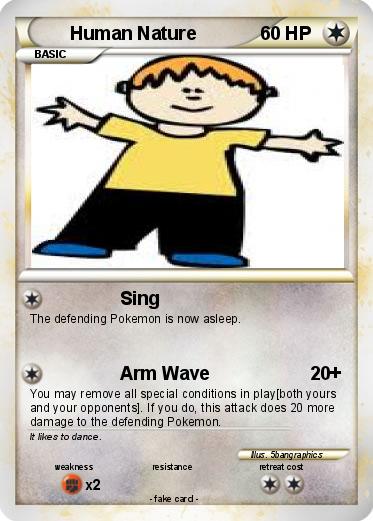 Pokemon Human Nature
