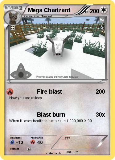 Pokemon Mega Charizard