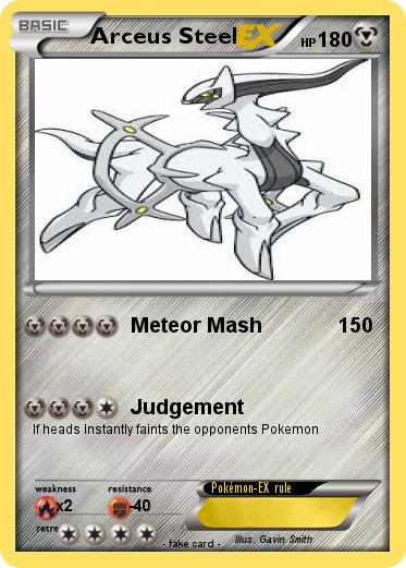Pokemon Arceus Steel