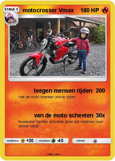 Pokemon motocrosser Vmax