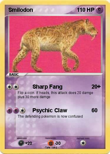 Pokemon Smilodon