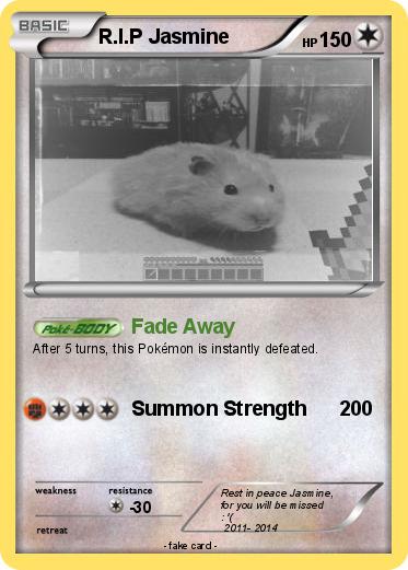 Pokemon R.I.P Jasmine