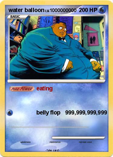 Pokemon water balloon