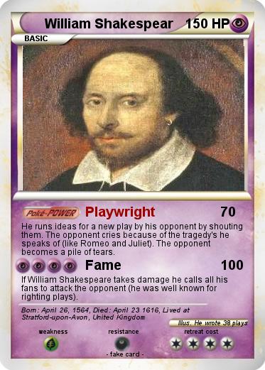 Pokemon William Shakespear