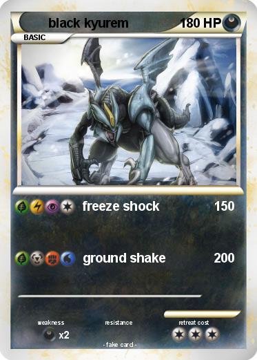 Pokemon black kyurem