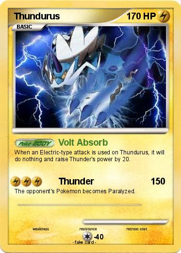 Pokemon Thundurus