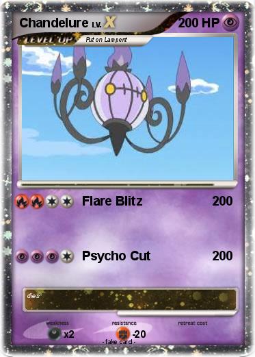 Pokemon Chandelure