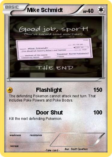Pokemon Mike Schmidt