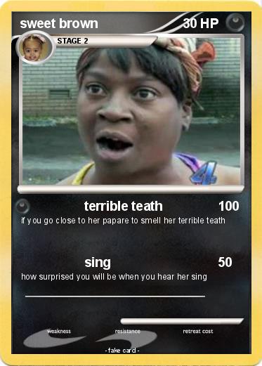 Pokemon sweet brown