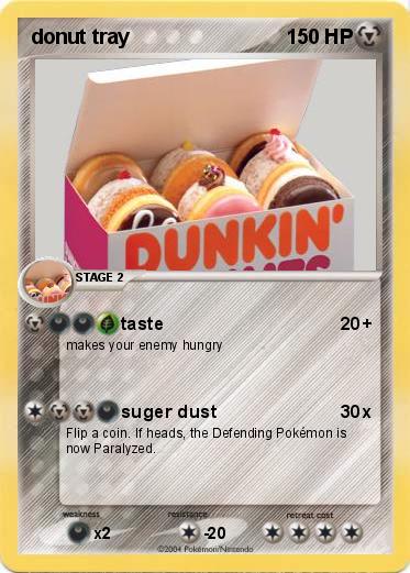 Pokemon donut tray
