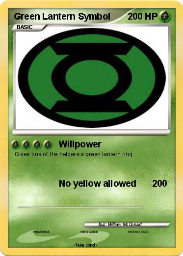 Pokemon Green Lantern Symbol