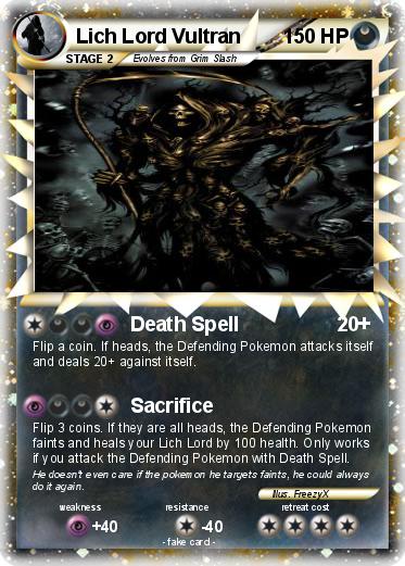 Pokemon Lich Lord Vultran