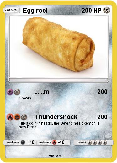 Pokemon Egg rool