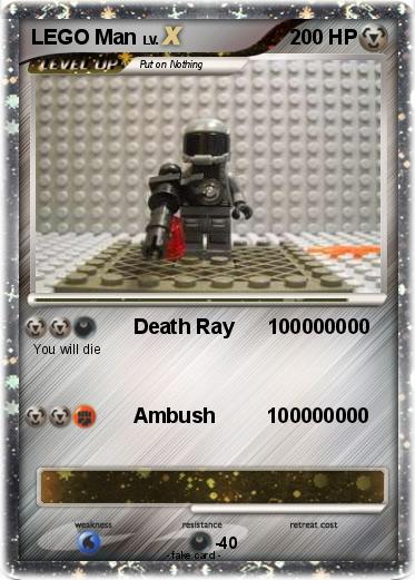 Pokemon LEGO Man