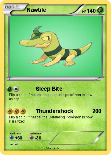 Pokemon Nawtile