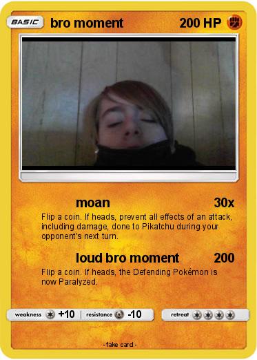 Pokemon bro moment