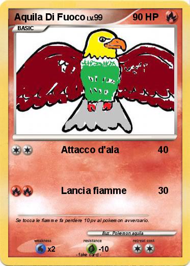 Pokemon Aquila Di Fuoco