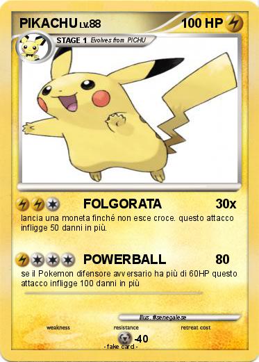 Pokemon PIKACHU