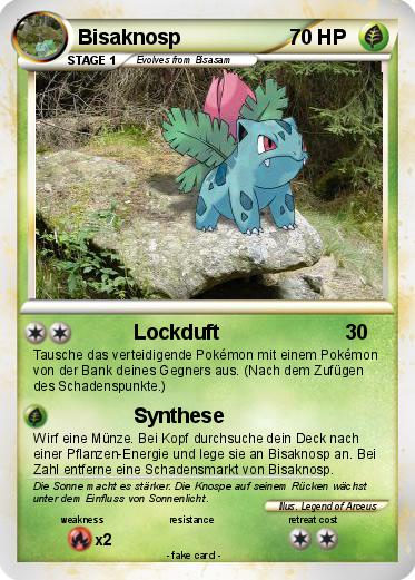 Pokemon Bisaknosp
