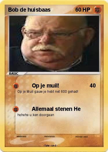 Pokemon Bob de huisbaas