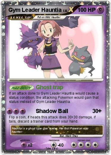 Pokemon Gym Leader Hauntia