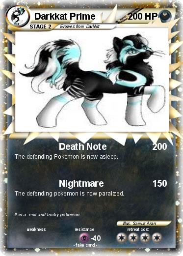 Pokemon Darkkat Prime