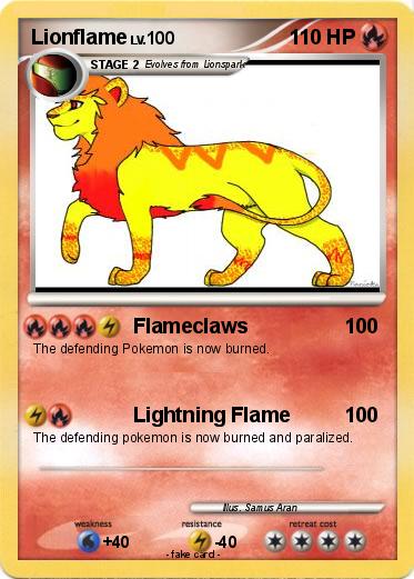 Pokemon Lionflame