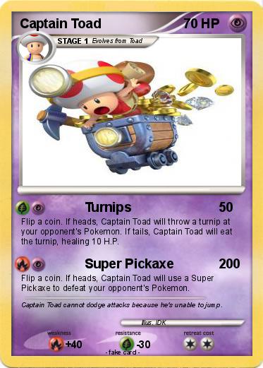 Pokemon Captain Toad