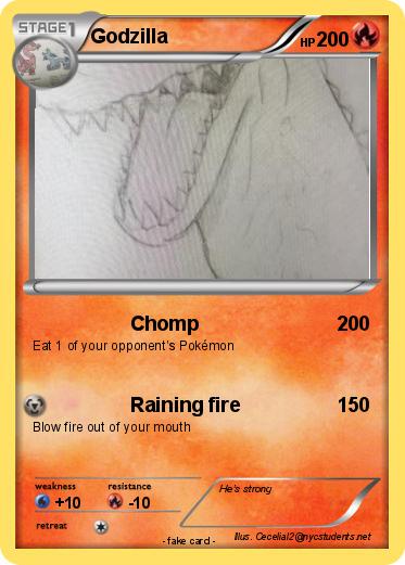 Pokemon Godzilla