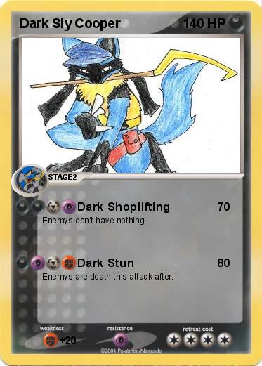 Pokemon Dark Sly Cooper