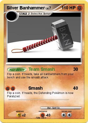 Pokemon Silver Banhammer