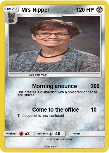 Pokemon Mrs Nipper