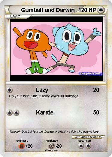 Pokemon Gumball and Darwin